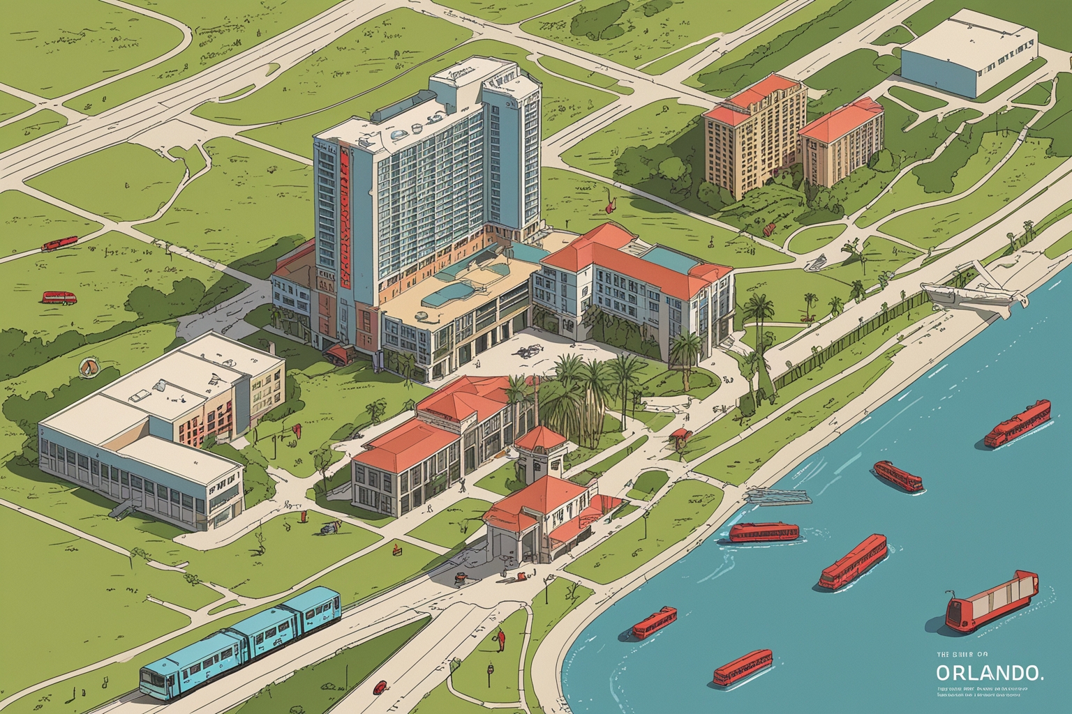 Generic editorial hotel interior image for Best Orlando Hotels for Families Close to Theme Parks
